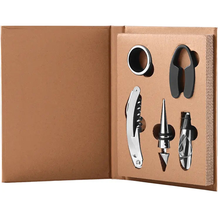Kraft Plash Color Box шарап жинағы